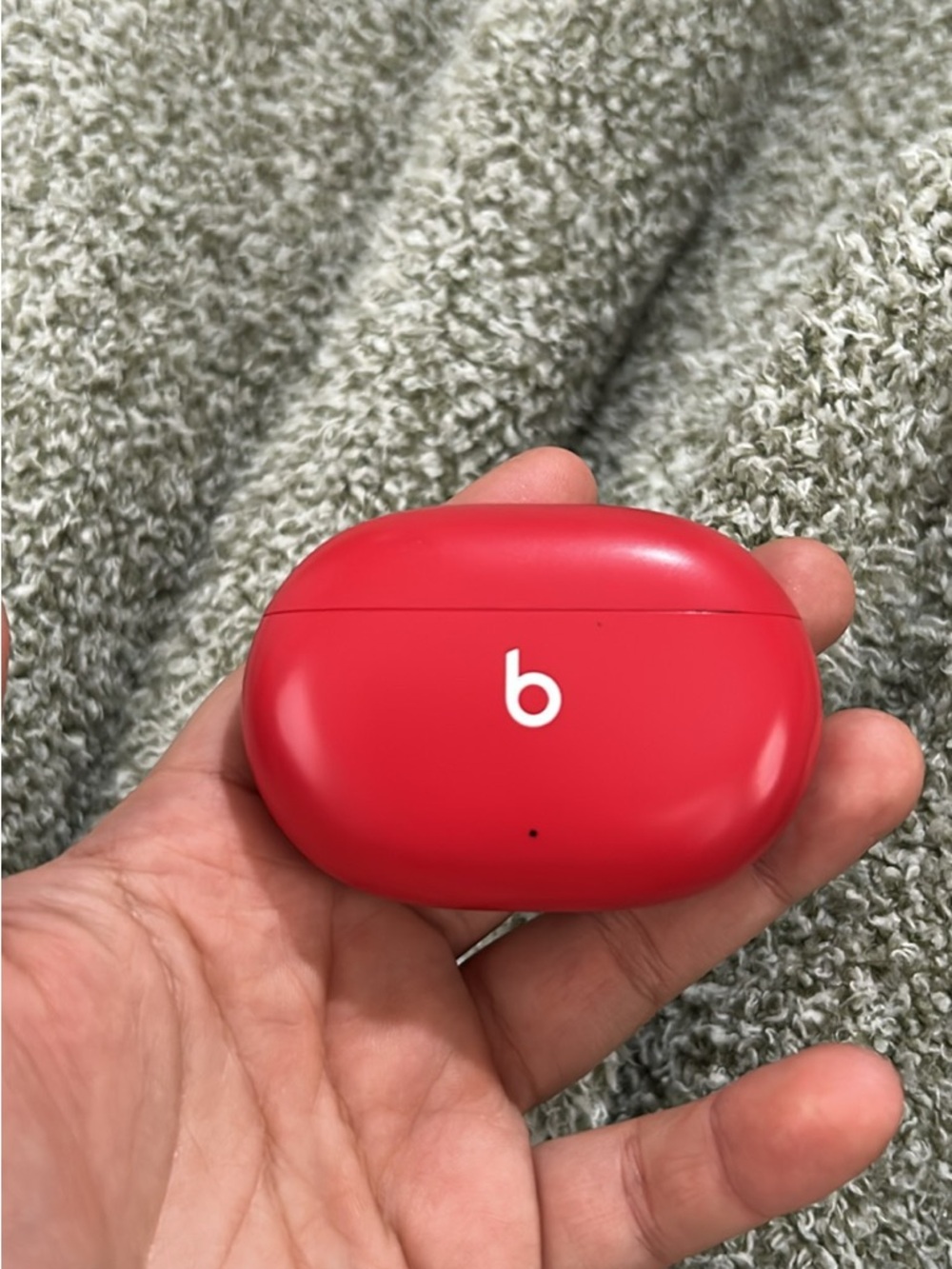 Beats by Dre Red Earbud and Case